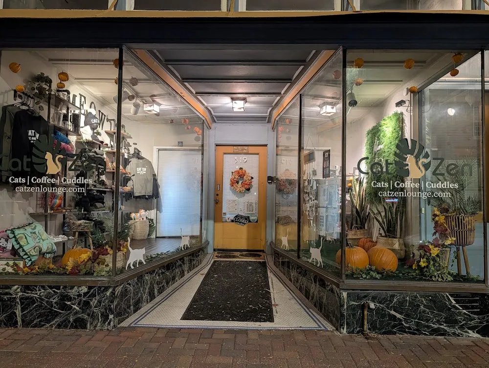 Cat Zen Cafe and Lounge cat cafe in Saint Charles - interior