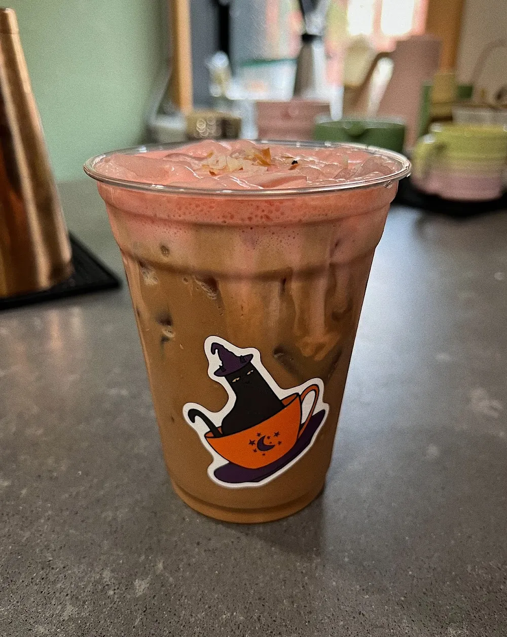 The Purrfect Bean cat cafe in Richmond - interior